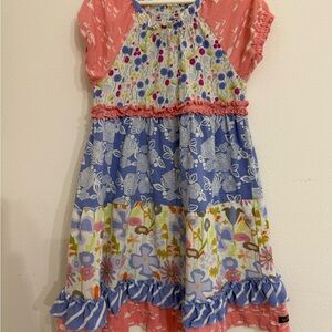 Matilda Jane Pink and Blue Floral Kids Pajamas